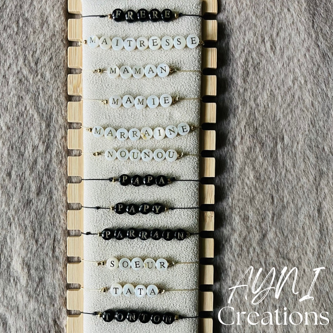 Bracelet à messages