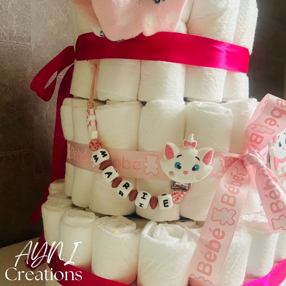Gâteau de couches 3 étages