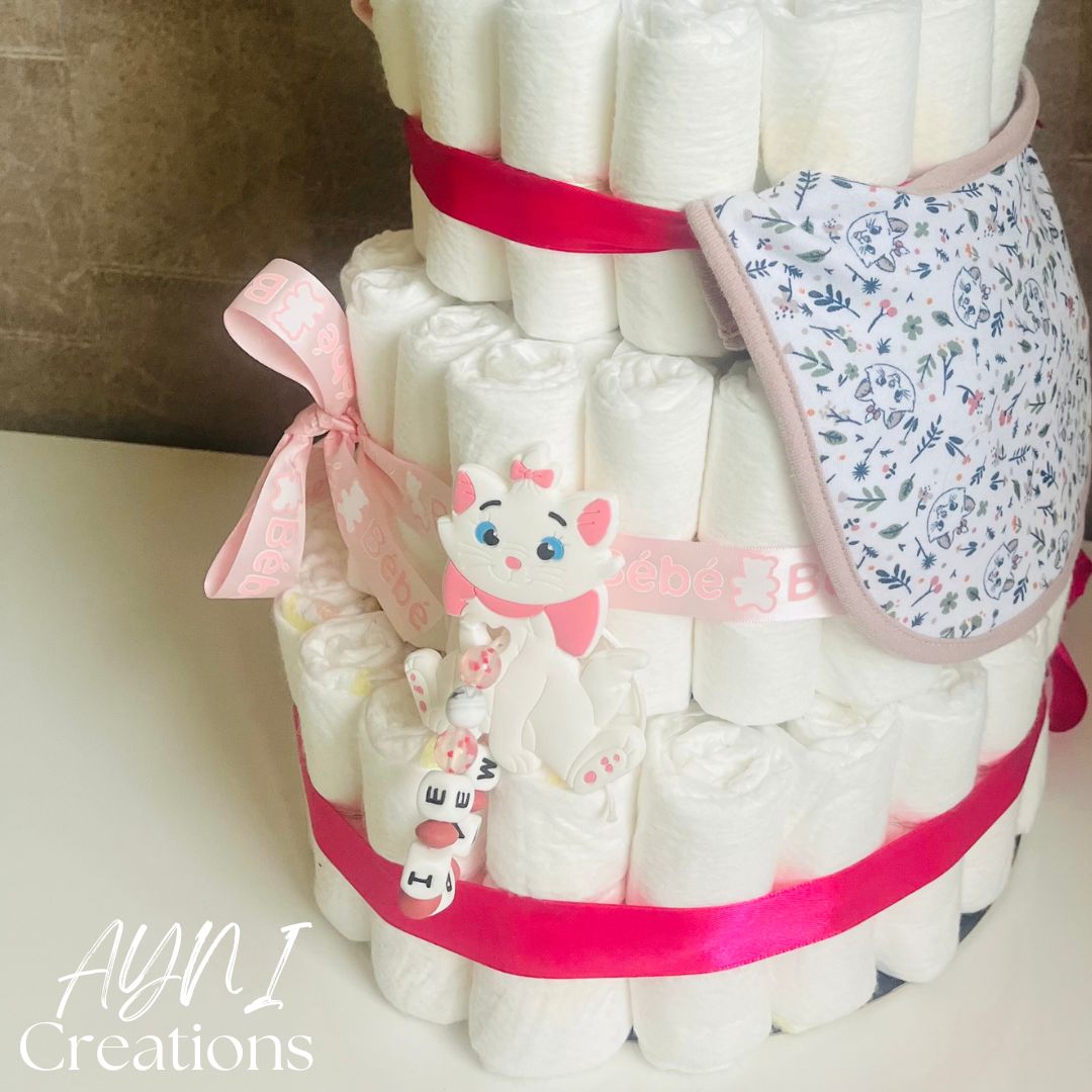 Gâteau de couches 3 étages