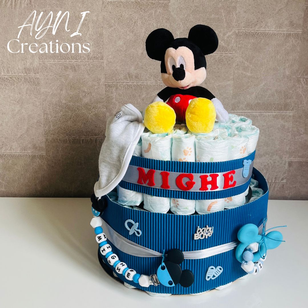 Gâteau de couches 2 étages